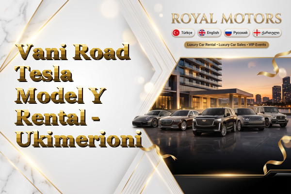 Vani Road Tesla Model Y Rental - Ukimerioni