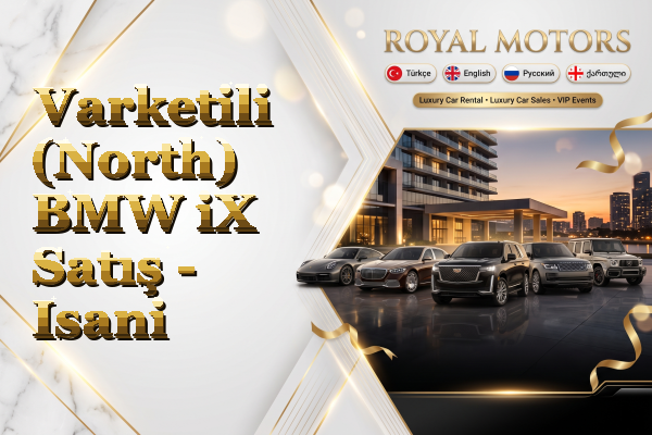 Varketili (North) BMW iX Satış - Isani