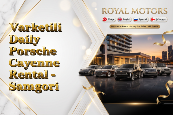 Varketili Daily Porsche Cayenne Rental - Samgori