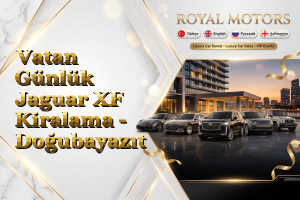 Vatan Günlük Jaguar XF Kiralama - Doğubayazıt
