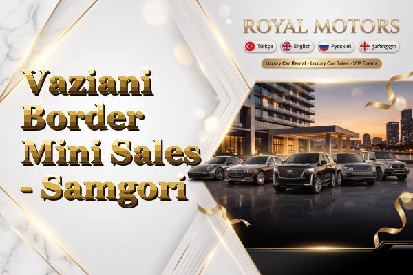 Vaziani Border Mini Sales - Samgori