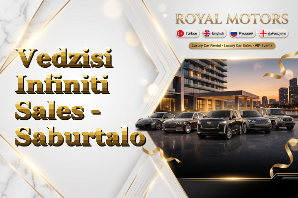Vedzisi Infiniti Sales - Saburtalo