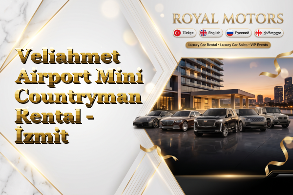 Veliahmet Airport Mini Countryman Rental - İzmit