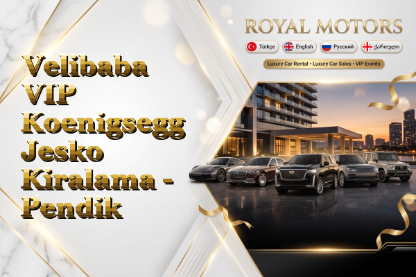 Velibaba VIP Koenigsegg Jesko Kiralama - Pendik