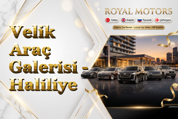 Velik Araç Galerisi - Haliliye