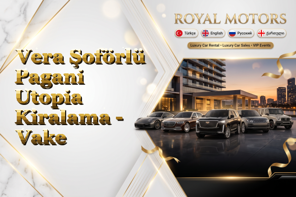 Vera Şoförlü Pagani Utopia Kiralama - Vake