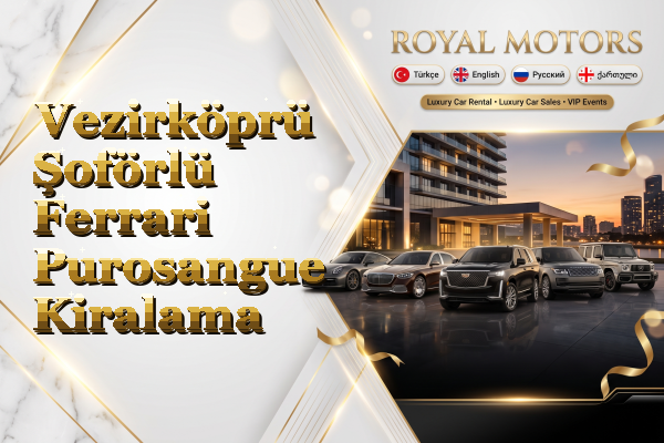Vezirköprü Şoförlü Ferrari Purosangue Kiralama