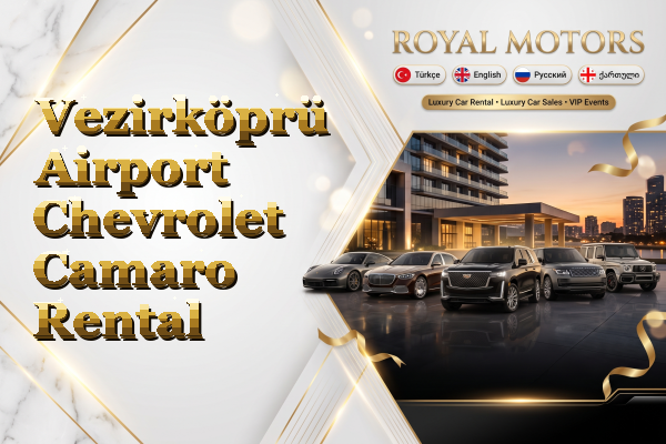 Vezirköprü Airport Chevrolet Camaro Rental