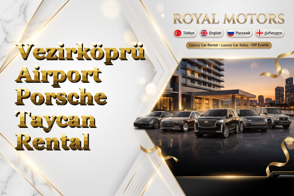 Vezirköprü Airport Porsche Taycan Rental