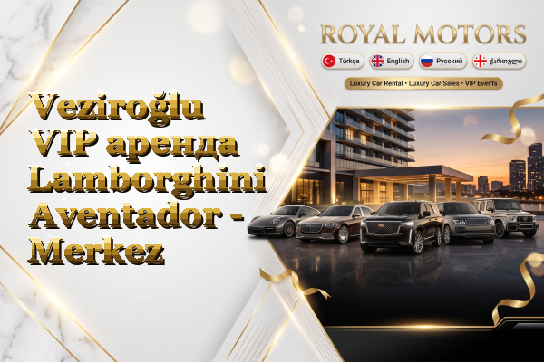 Veziroğlu VIP аренда Lamborghini Aventador - Merkez