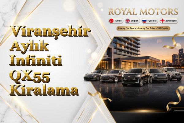 Viranşehir Aylık Infiniti QX55 Kiralama