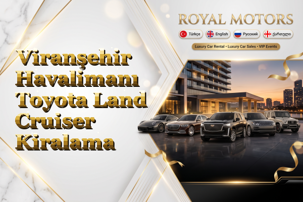Viranşehir Havalimanı Toyota Land Cruiser Kiralama
