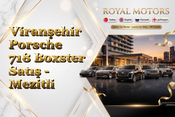 Viranşehir Porsche 718 Boxster Satış - Mezitli