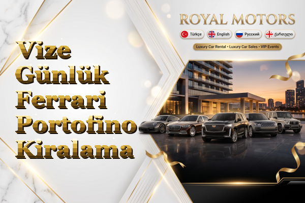 Vize Günlük Ferrari Portofino Kiralama
