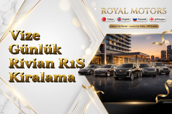 Vize Günlük Rivian R1S Kiralama