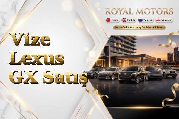 Vize Lexus GX Satış