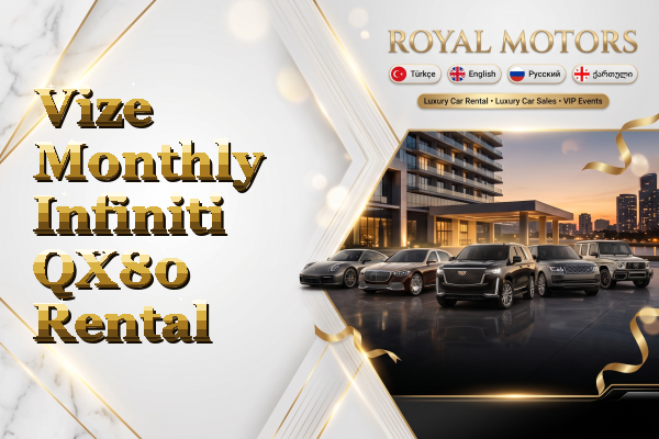 Vize Monthly Infiniti QX80 Rental