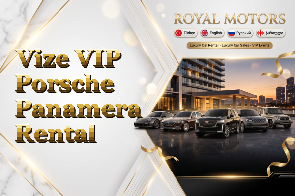 Vize VIP Porsche Panamera Rental