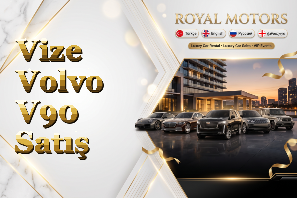 Vize Volvo V90 Satış