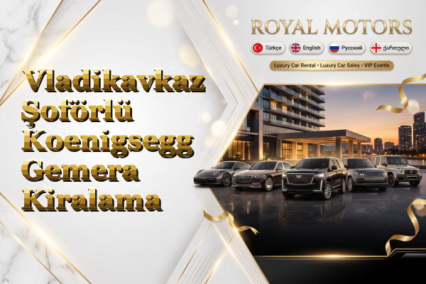 Vladikavkaz Şoförlü Koenigsegg Gemera Kiralama