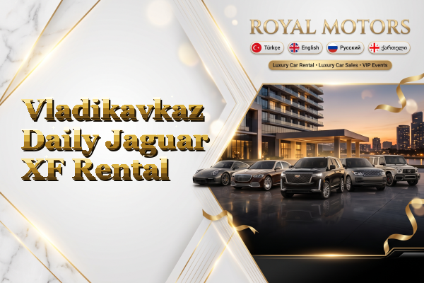 Vladikavkaz Daily Jaguar XF Rental