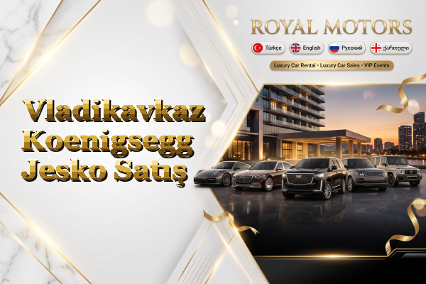 Vladikavkaz Koenigsegg Jesko Satış