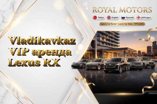 Vladikavkaz VIP аренда Lexus RX
