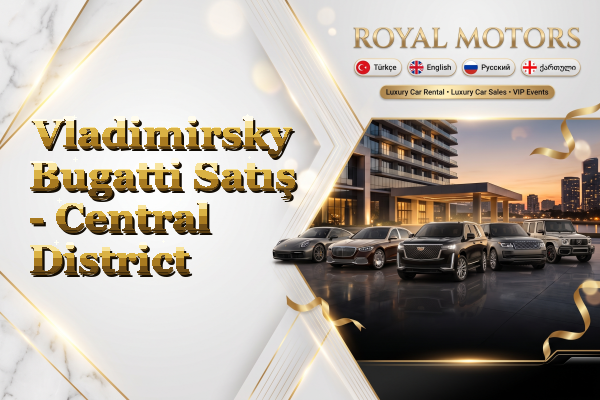 Vladimirsky Bugatti Satış - Central District