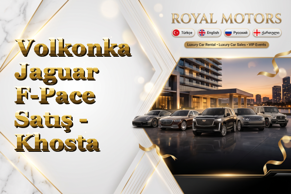 Volkonka Jaguar F-Pace Satış - Khosta