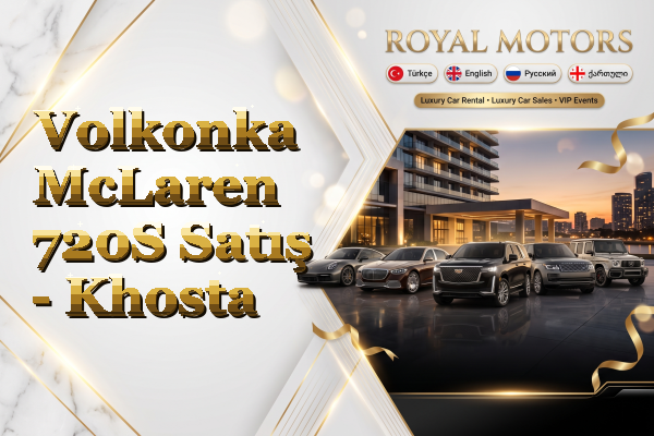 Volkonka McLaren 720S Satış - Khosta