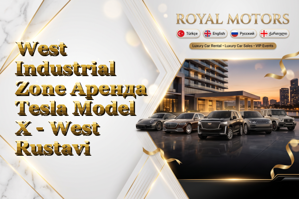 West Industrial Zone Аренда Tesla Model X - West Rustavi