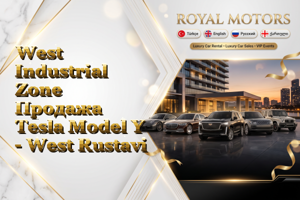 West Industrial Zone Продажа Tesla Model Y - West Rustavi