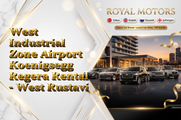 West Industrial Zone Airport Koenigsegg Regera Rental - West Rustavi
