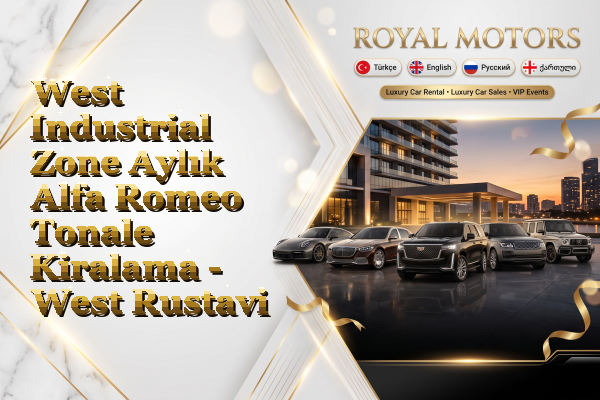 West Industrial Zone Aylık Alfa Romeo Tonale Kiralama - West Rustavi