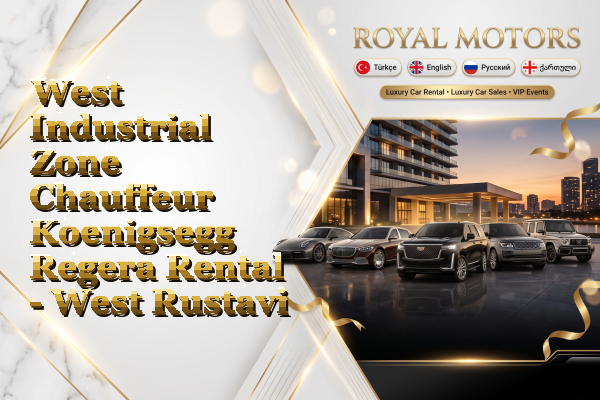 West Industrial Zone Chauffeur Koenigsegg Regera Rental - West Rustavi