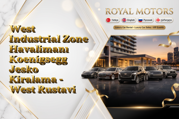 West Industrial Zone Havalimanı Koenigsegg Jesko Kiralama - West Rustavi