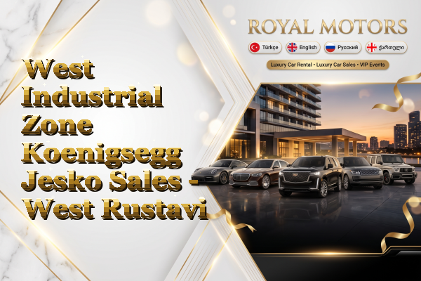 West Industrial Zone Koenigsegg Jesko Sales - West Rustavi