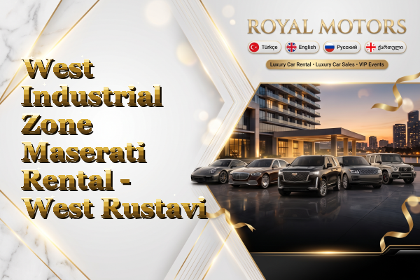 West Industrial Zone Maserati Rental - West Rustavi