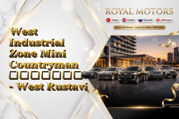 West Industrial Zone Mini Countryman გაყიდვა - West Rustavi