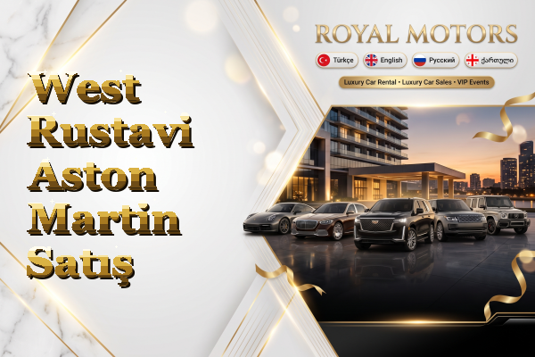 West Rustavi Aston Martin Satış