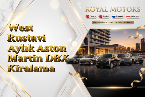 West Rustavi Aylık Aston Martin DBX Kiralama