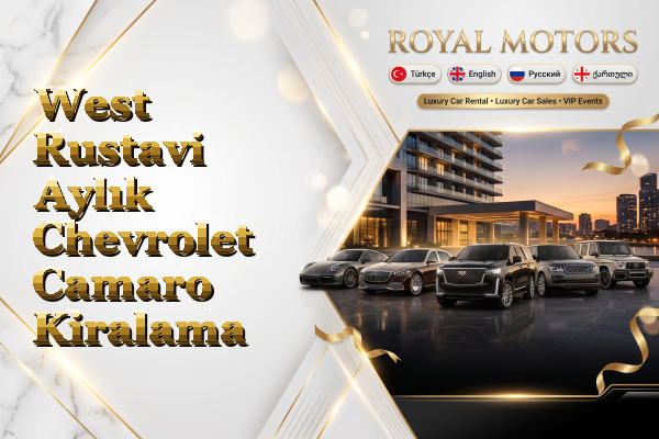 West Rustavi Aylık Chevrolet Camaro Kiralama