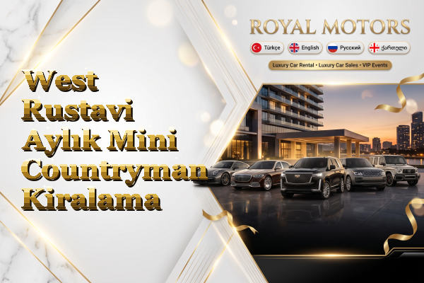 West Rustavi Aylık Mini Countryman Kiralama