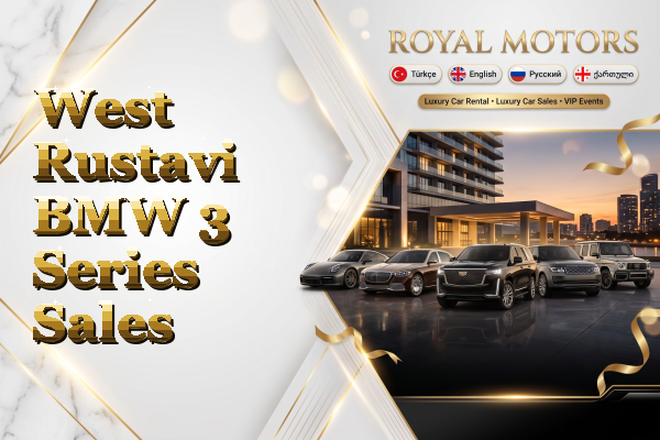 West Rustavi BMW 3 Series Sales