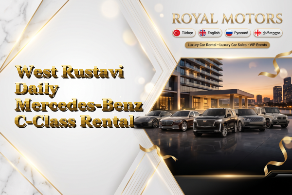 West Rustavi Daily Mercedes-Benz C-Class Rental