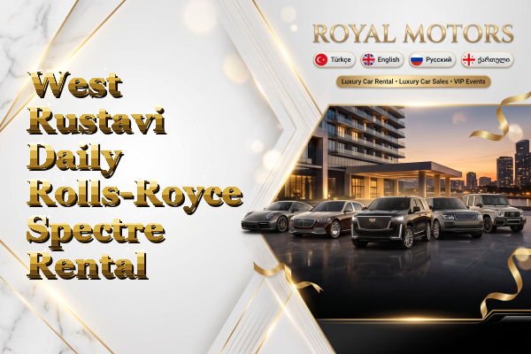 West Rustavi Daily Rolls-Royce Spectre Rental