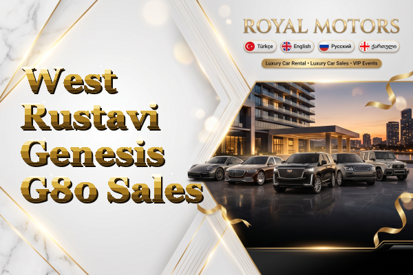 West Rustavi Genesis G80 Sales