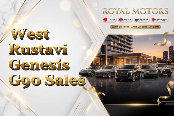 West Rustavi Genesis G90 Sales