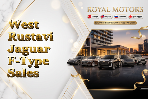 West Rustavi Jaguar F-Type Sales
