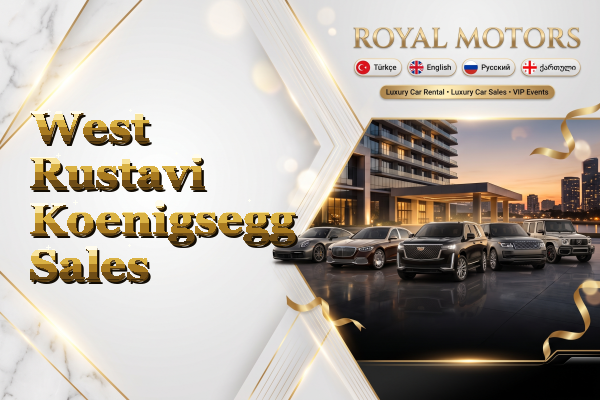 West Rustavi Koenigsegg Sales
